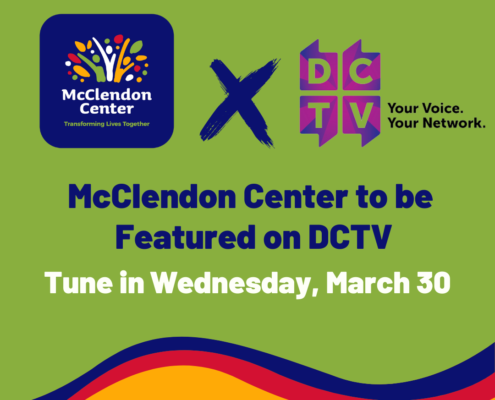 McClendon Center to appear on DCTV on March 30