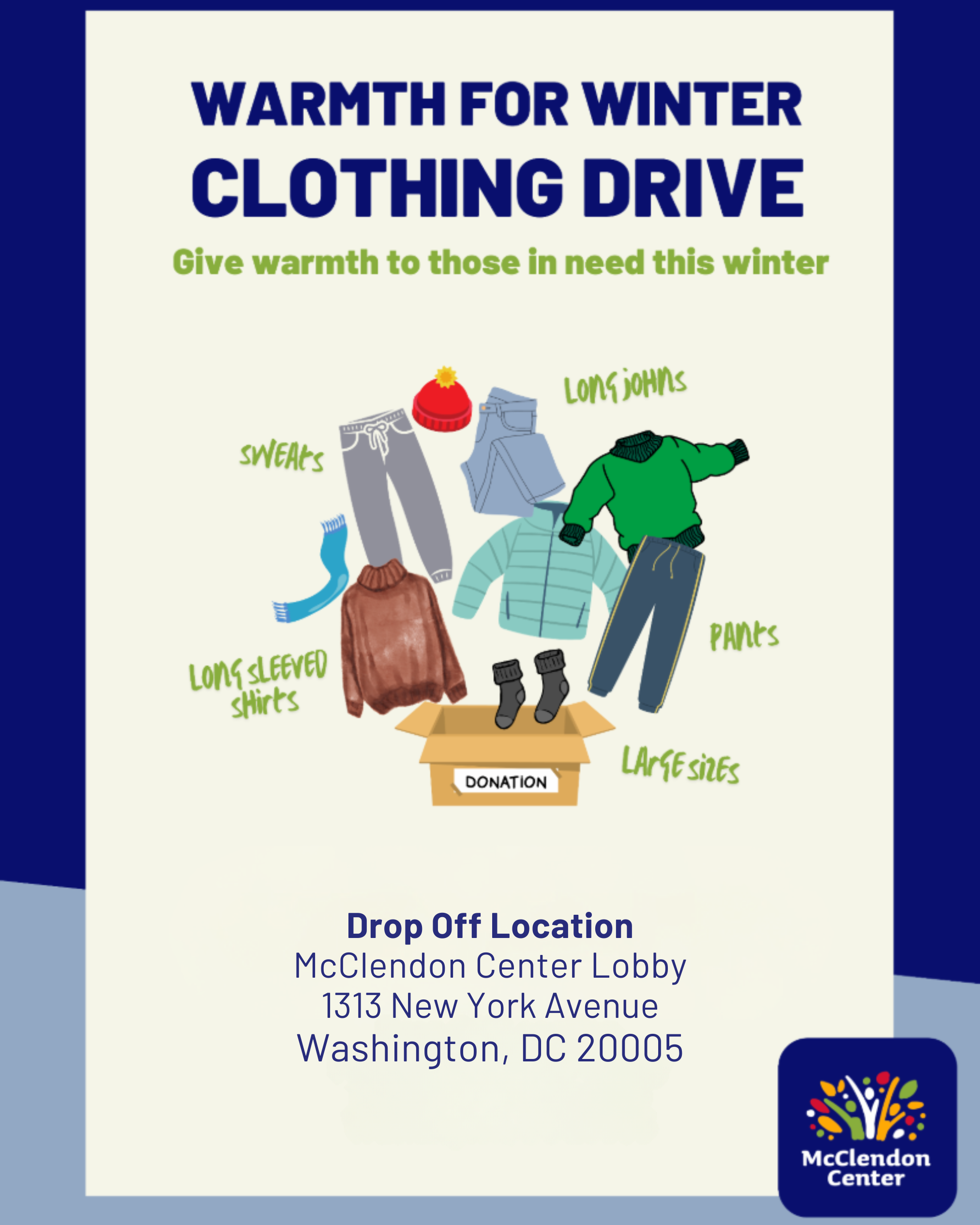 Warmth for Winter Clothing Drive